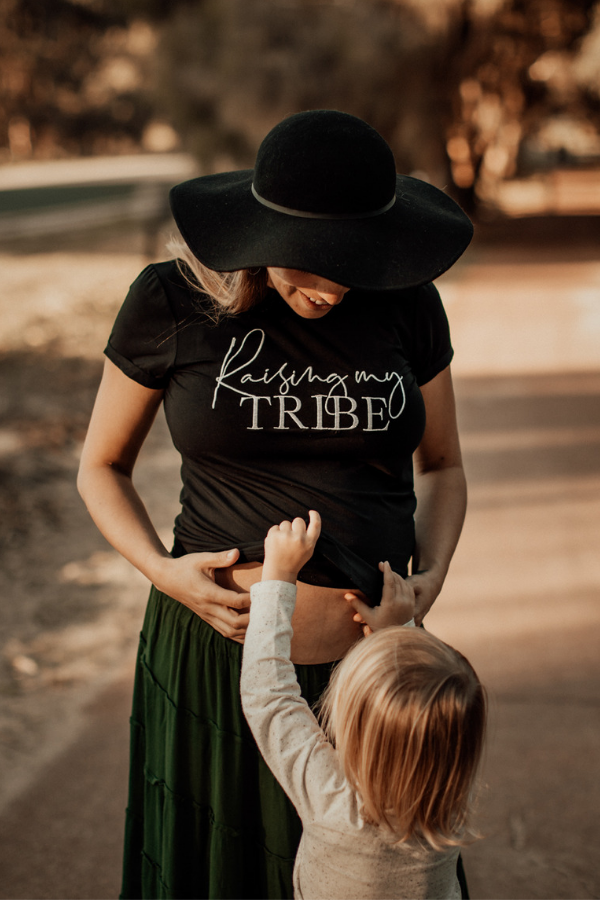 Raising My Tribe T-Shirt - XS Size Only - VIXSA