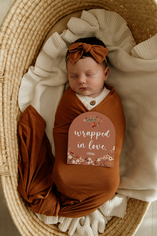 Chestnut Swaddle - VIXSA