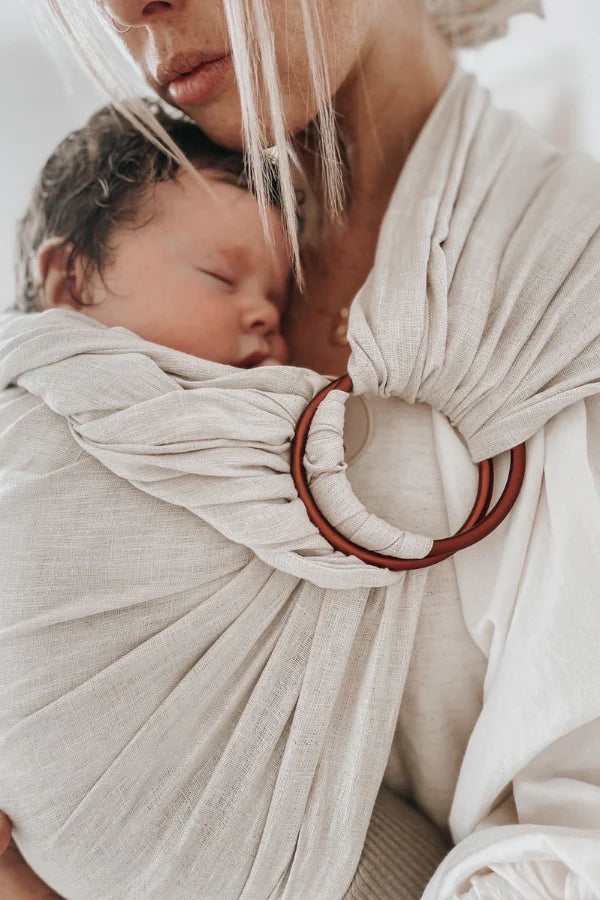 Ultimate Neutrals Wrap Carrier and Ring Sling Bundle