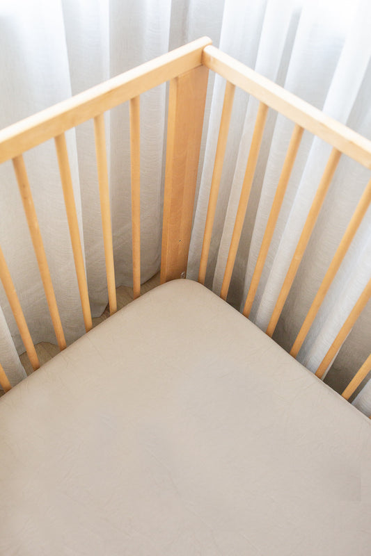 Taupe Bamboo Fitted Sheet