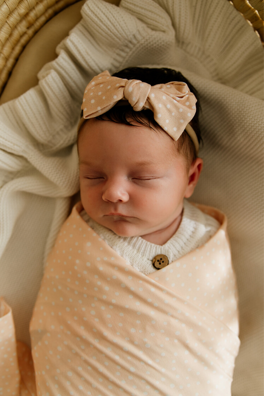 Pearl Bamboo Bow Headband - VIXSA